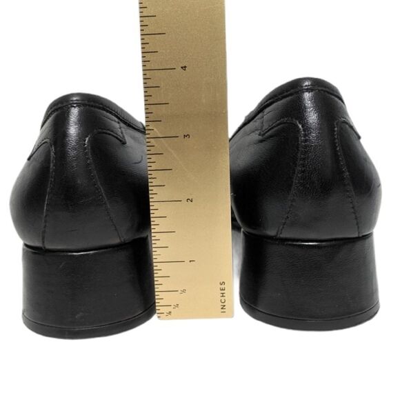 RICHARD ZECH PRARI Italian Leather Bow Wedges 8.5 - Picture 5 of 9